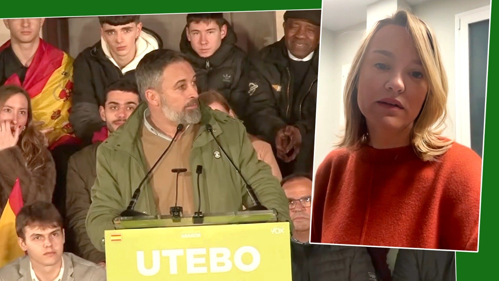 Pilar Alegría, la amiga del acosador Salazar, tacha a Abascal de machista y misógino por llamarle mujer objeto