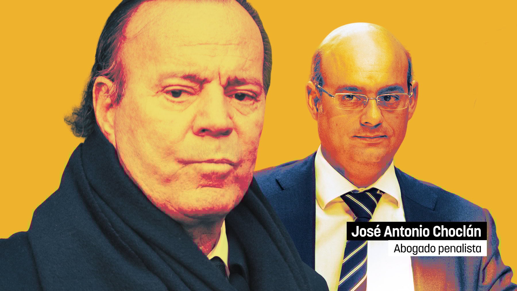 Julio Iglesias contrata al abogado José Antonio Choclán para defenderse de las acusaciones de agresión sexual