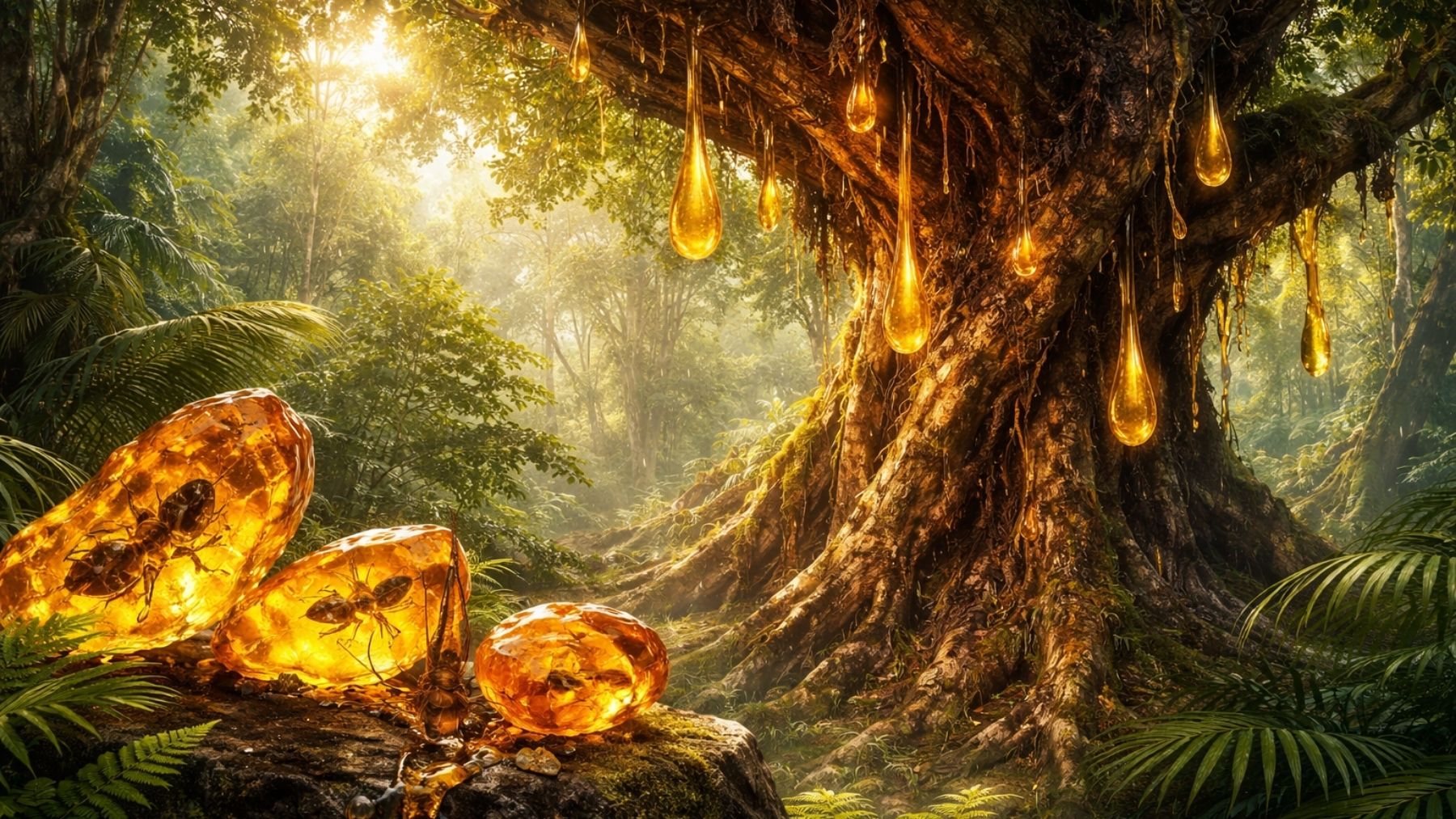 Parece Parque Jurásico pero es 100% real: descubren en México un mítico árbol milenario productor de ámbar