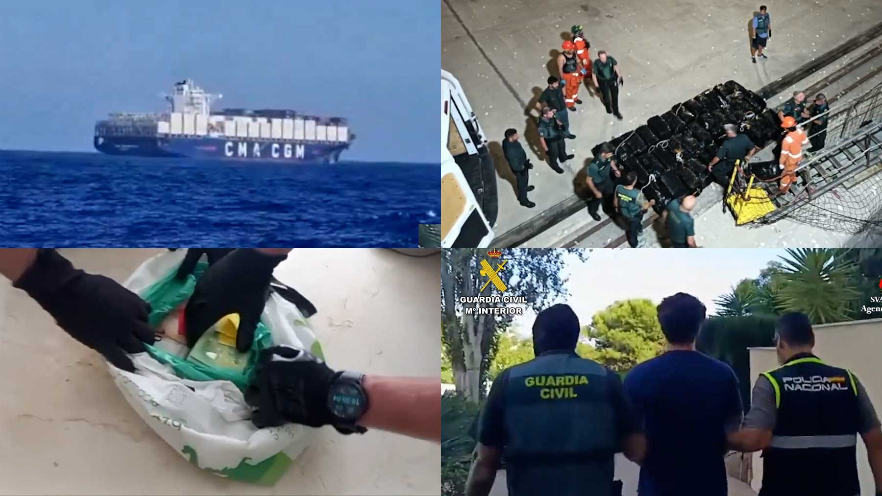 Piratas de la coca: el cártel de los Balcanes asalta buques mercantes para meter droga en España