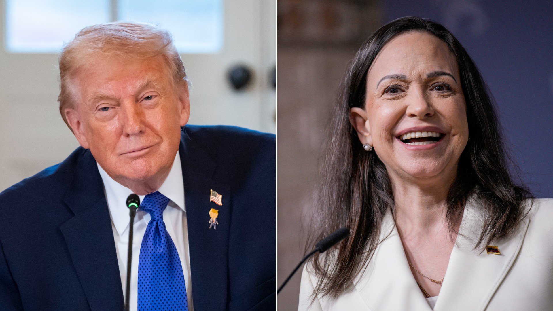 Trump se reunirá con María Corina en la Casa Blanca tras la captura del narcodictador Maduro