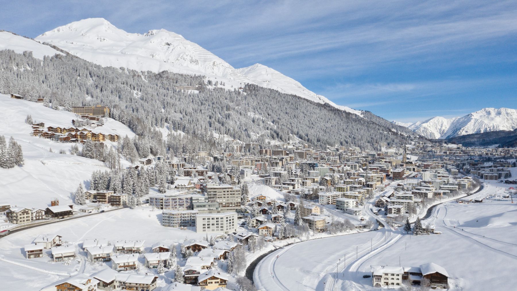 En Davos (Suiza) se celebra desde hace más de medio siglo la reunión anual del Foro Económico Mundial.