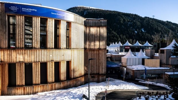 Sede del Foro Economico Mundial en Davos.