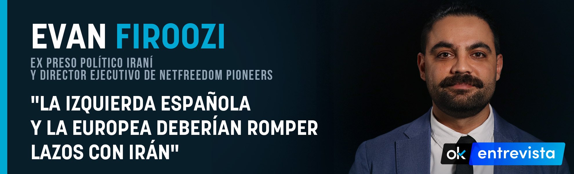 Un ex preso político iraní: La izquierda española y la europea deberían romper lazos con Irán
