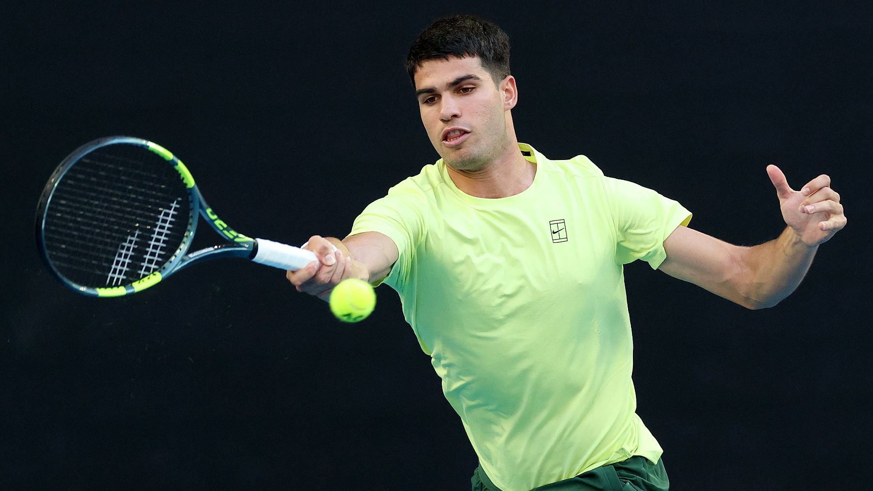 Carlos Alcaraz. (Getty)