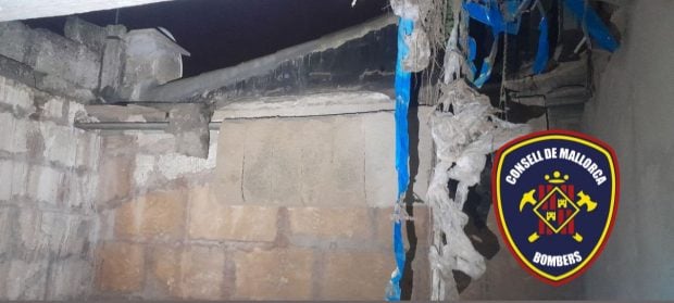 tejado techo casa vivienda Manacor joven muerto