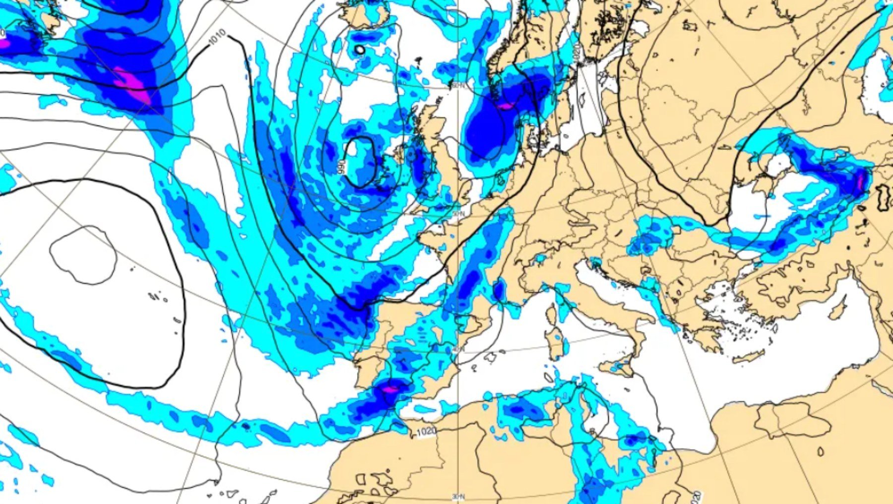 No se salva casi nadie: la AEMET activa los avisos por nieve, niebla, viento y lluvia en toda España