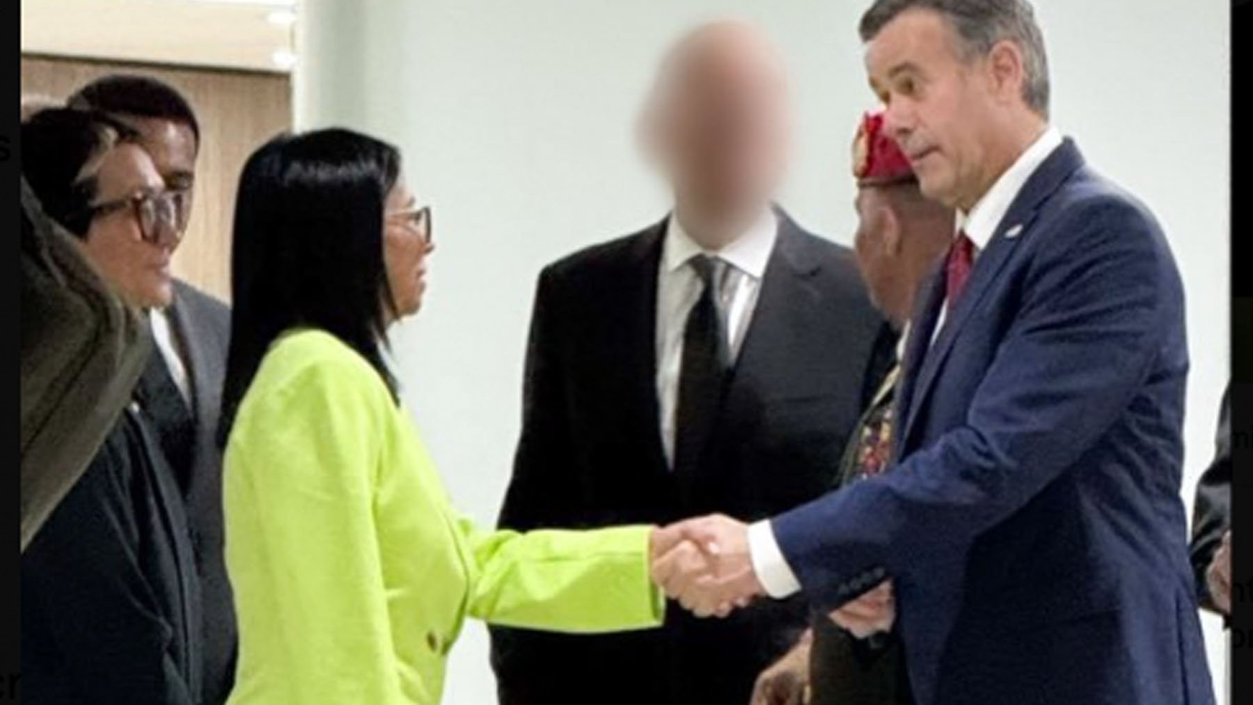 La CIA confirma su reunión con Delcy en Caracas el mismo día que Trump recibió a Corina Machado