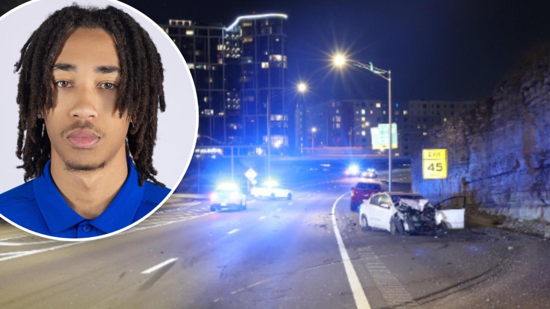 Asesinan a un jugador de baloncesto de un disparo en la cabeza en plena autopista