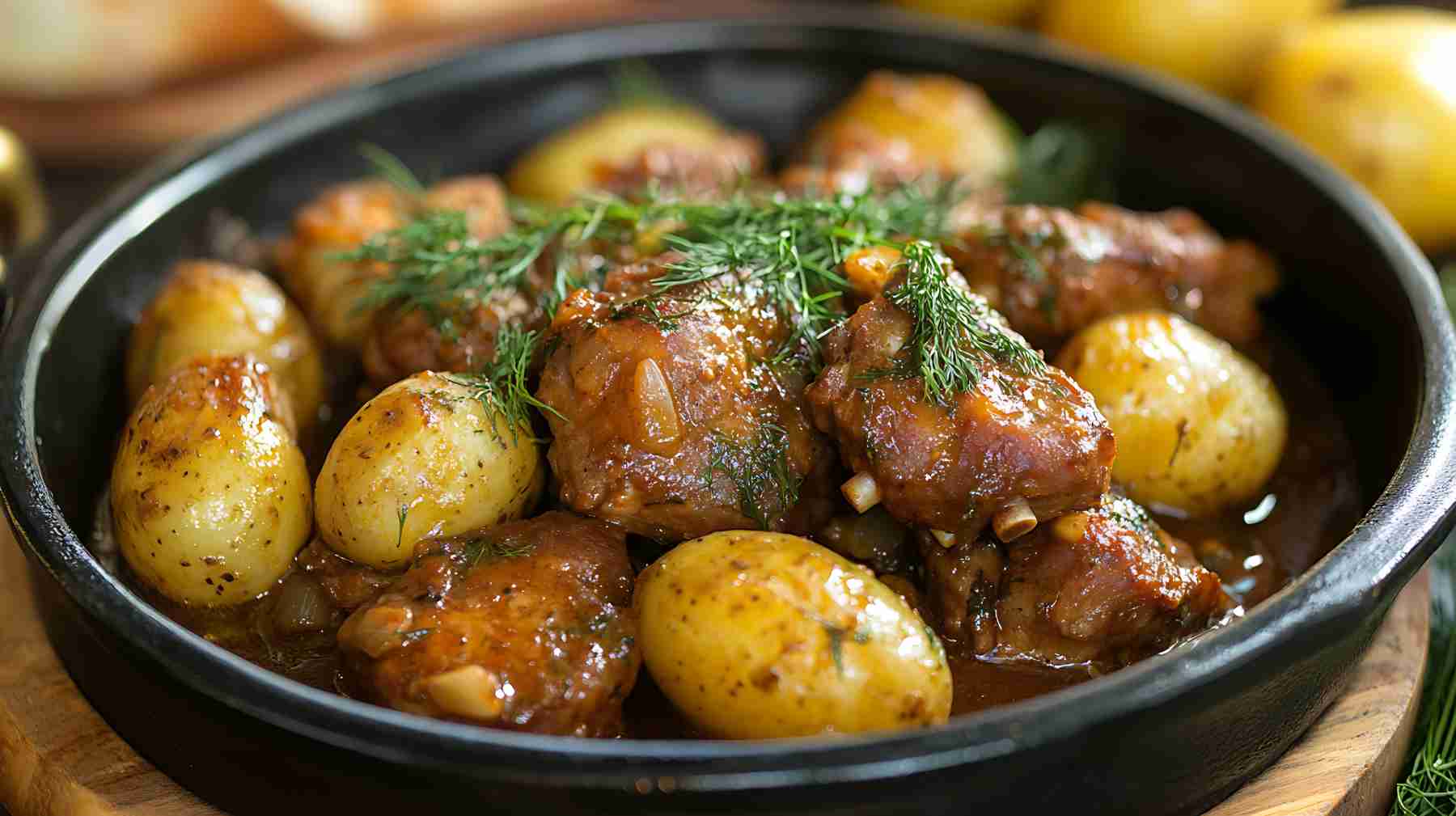 Patatas costillas thermomix.