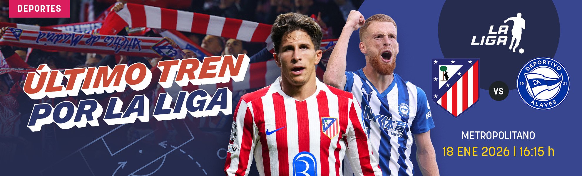 Último tren por la Liga