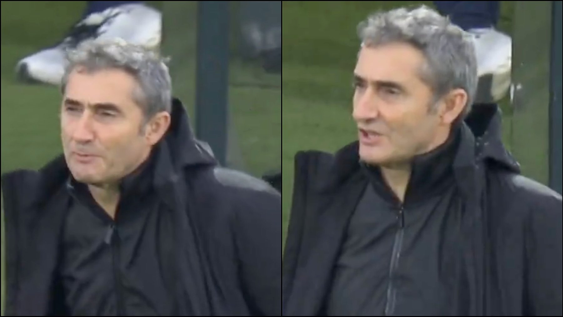 Ernesto Valverde explota contra el árbitro Guzmán Mansilla en pleno partido: Me toca los cojones…