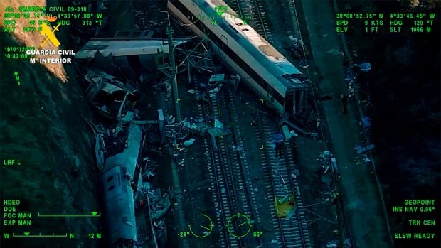 Accidente ferroviario, Adamuz, C&oacute;rdoba