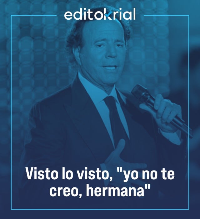 Visto lo visto, yo no te creo, hermana