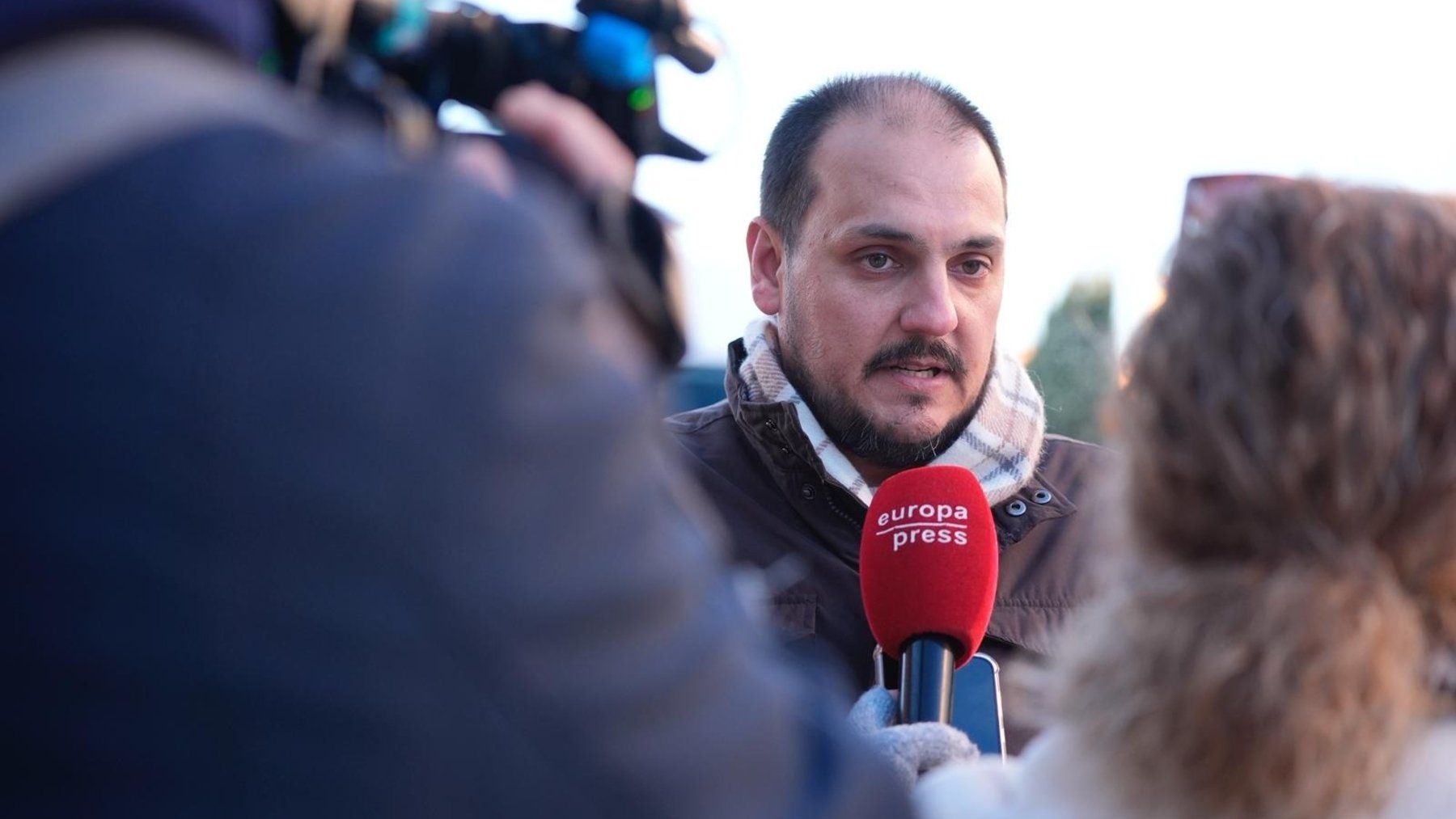 El alcalde de Adamuz, Rafael Ángel Moreno. (Europa Press)