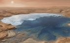 Marte, lago, espacio, ciencia