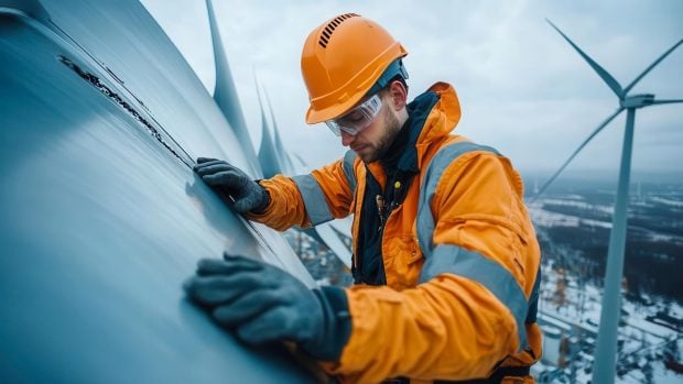 reparación eólica