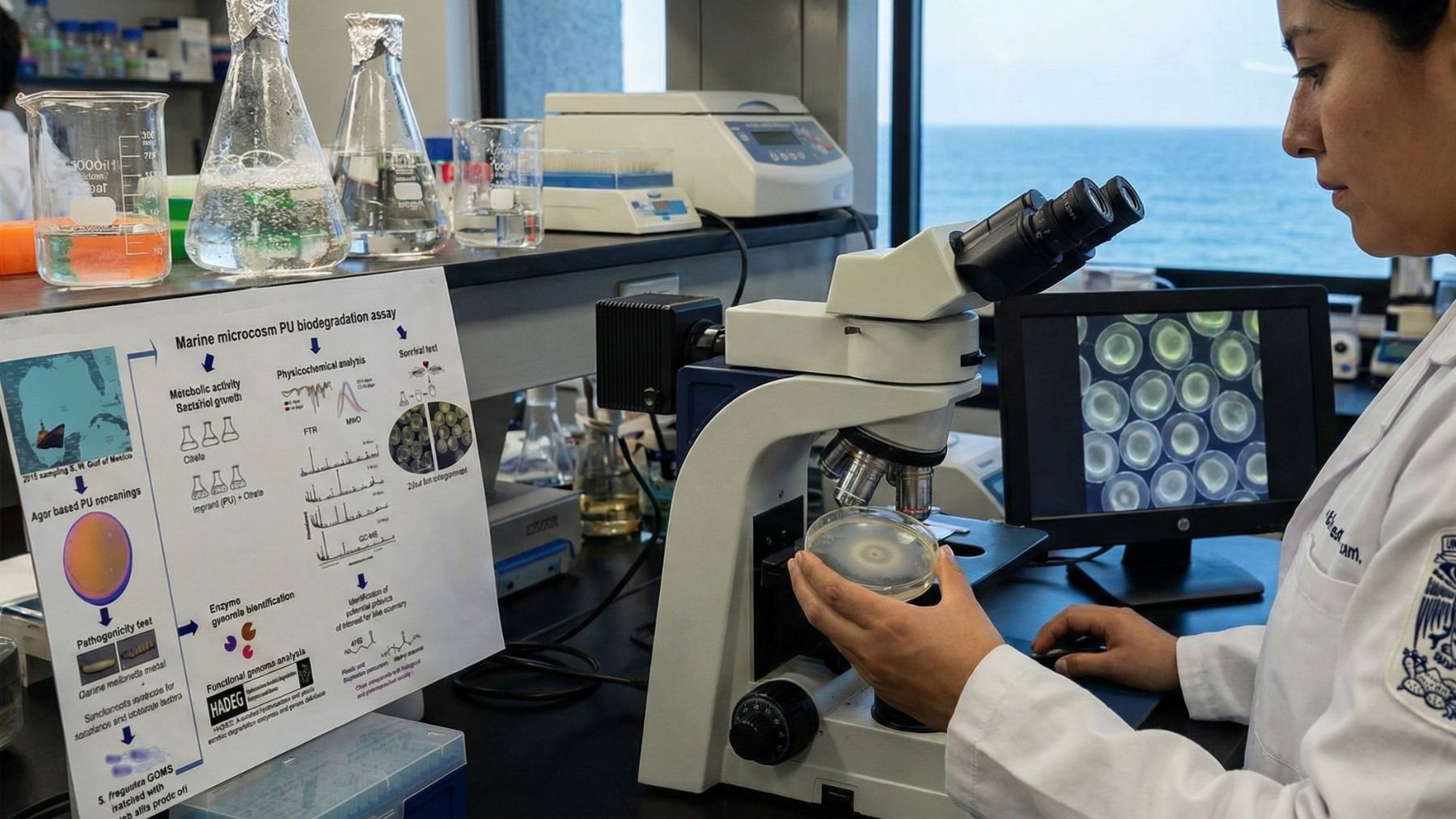 La ciencia brinda en México por un hito esperanzador: hallan una bacteria capaz de degradar el plástico en días