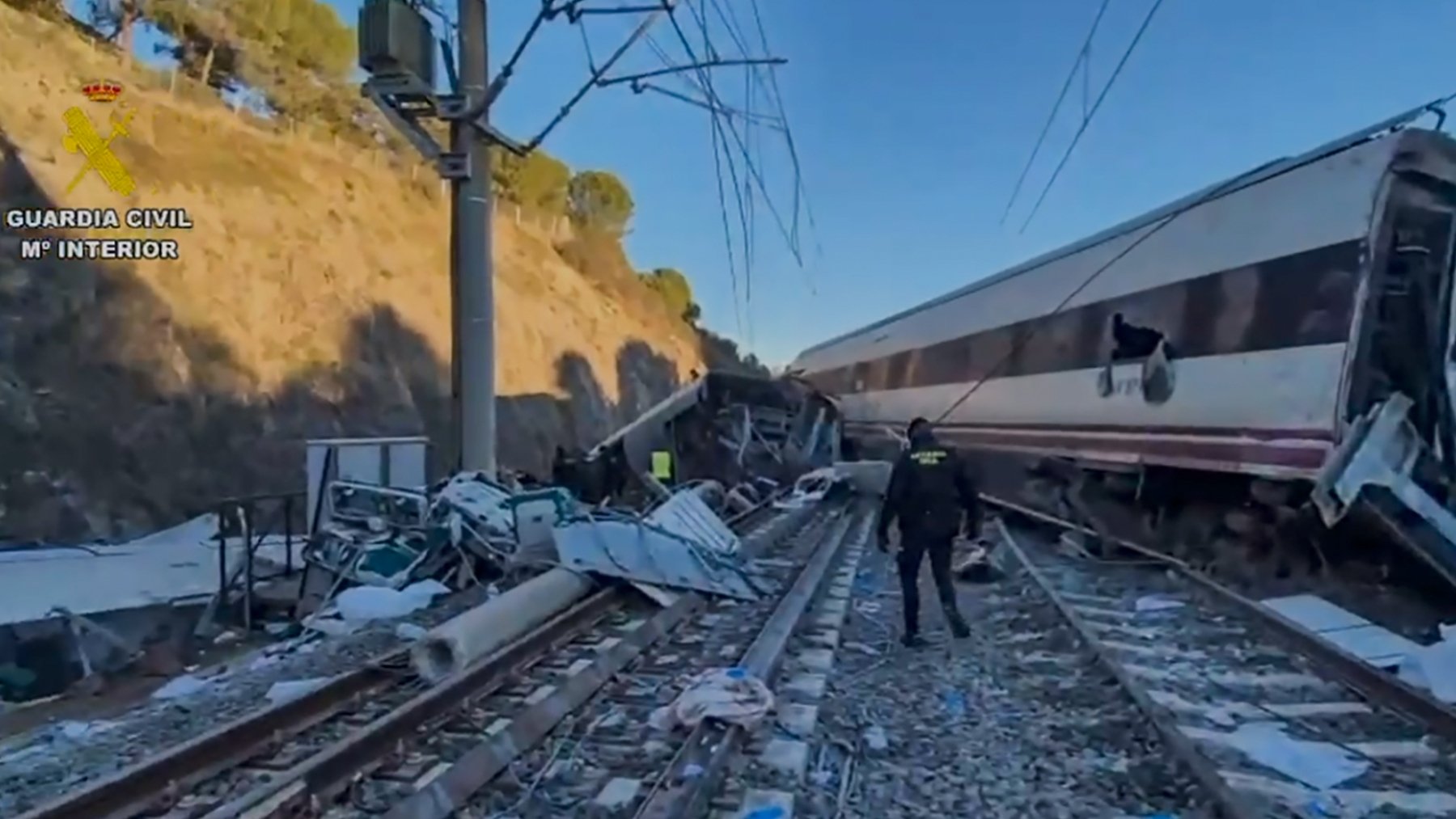 Hace menos de un mes falló uno de los desvíos en el tramo en el que se ha producido la tragedia del AVE