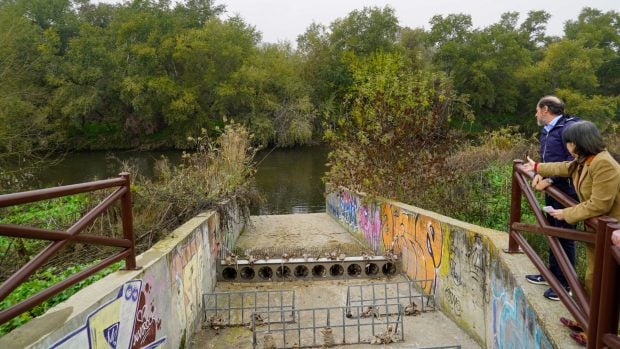 Las toallitas húmedas pueden acabar llegando a los ríos. (Foto: Comunidad de Madrid).