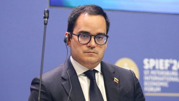 El expresidente del Banco Central de Venezuela y actual dirigente de la entidad encargada de la captaci&oacute;n de inversiones en el pa&iacute;s, Calixto Ortega