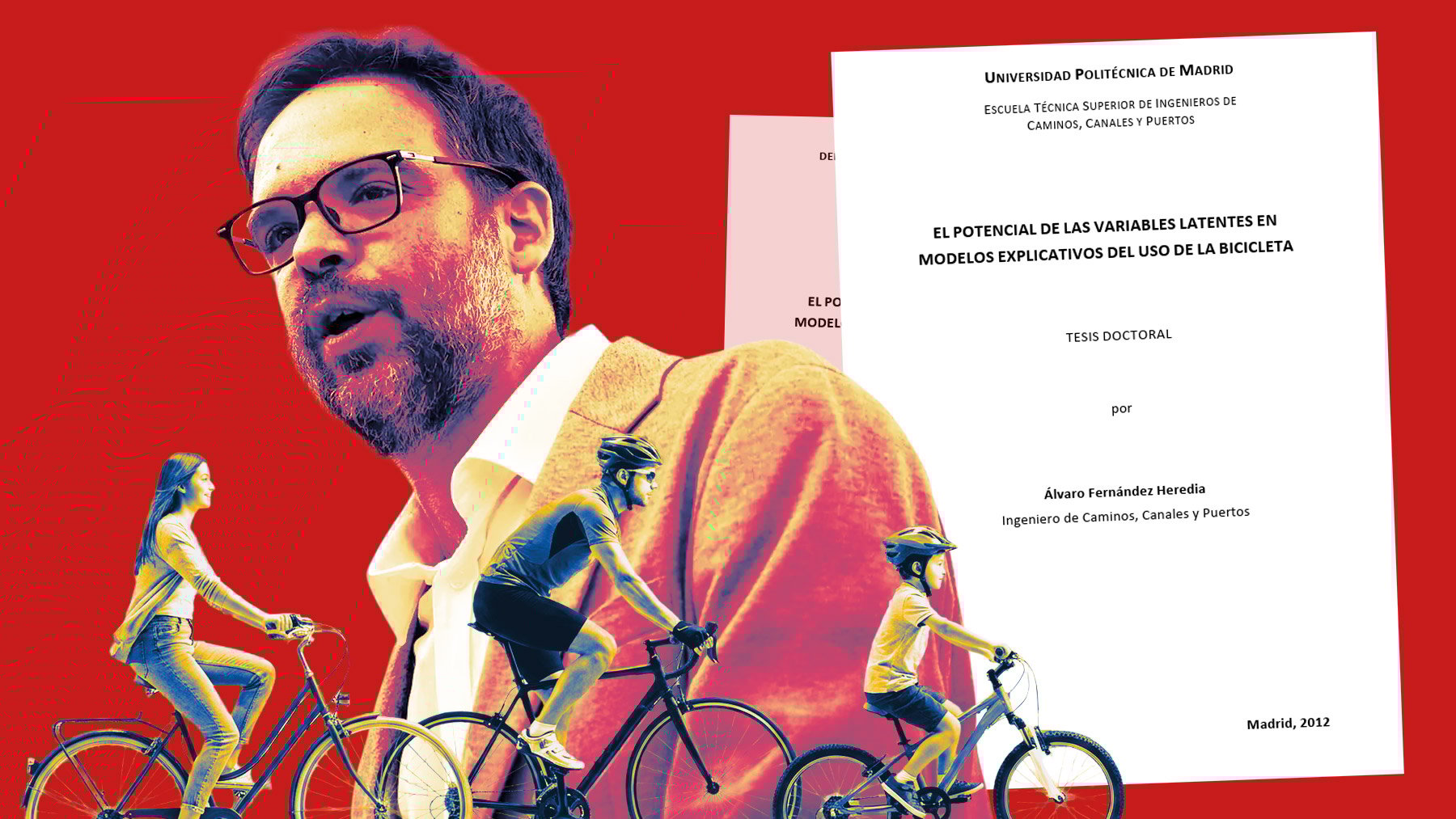 El presidente de Renfe es experto en movilidad ciclista e hizo su tesis sobre el uso de la bicicleta