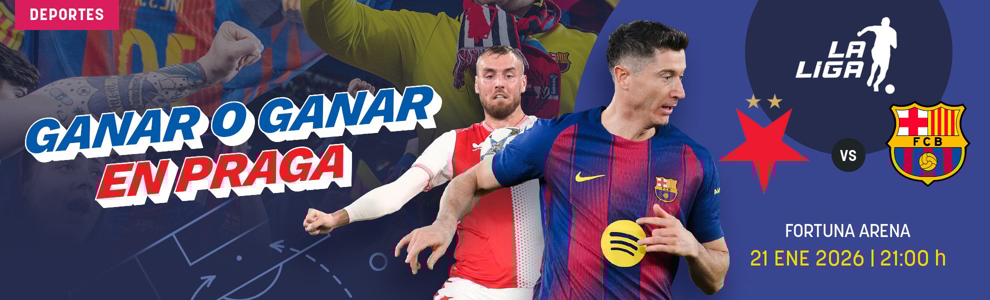 Slavia-Barcelona: ganar o ganar en Praga