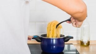 Espaguetis, receta, truco, truco de cocina