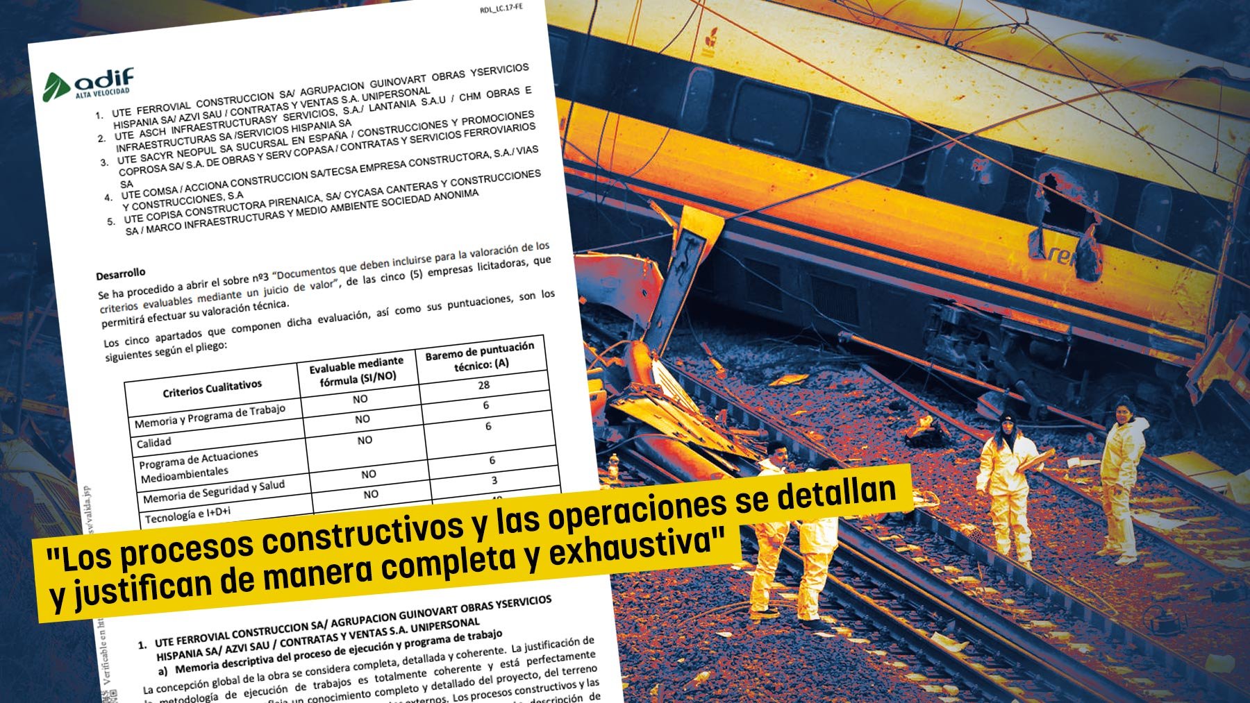 Adif calificó en 2022 de exhaustivo el plan de la empresa de la