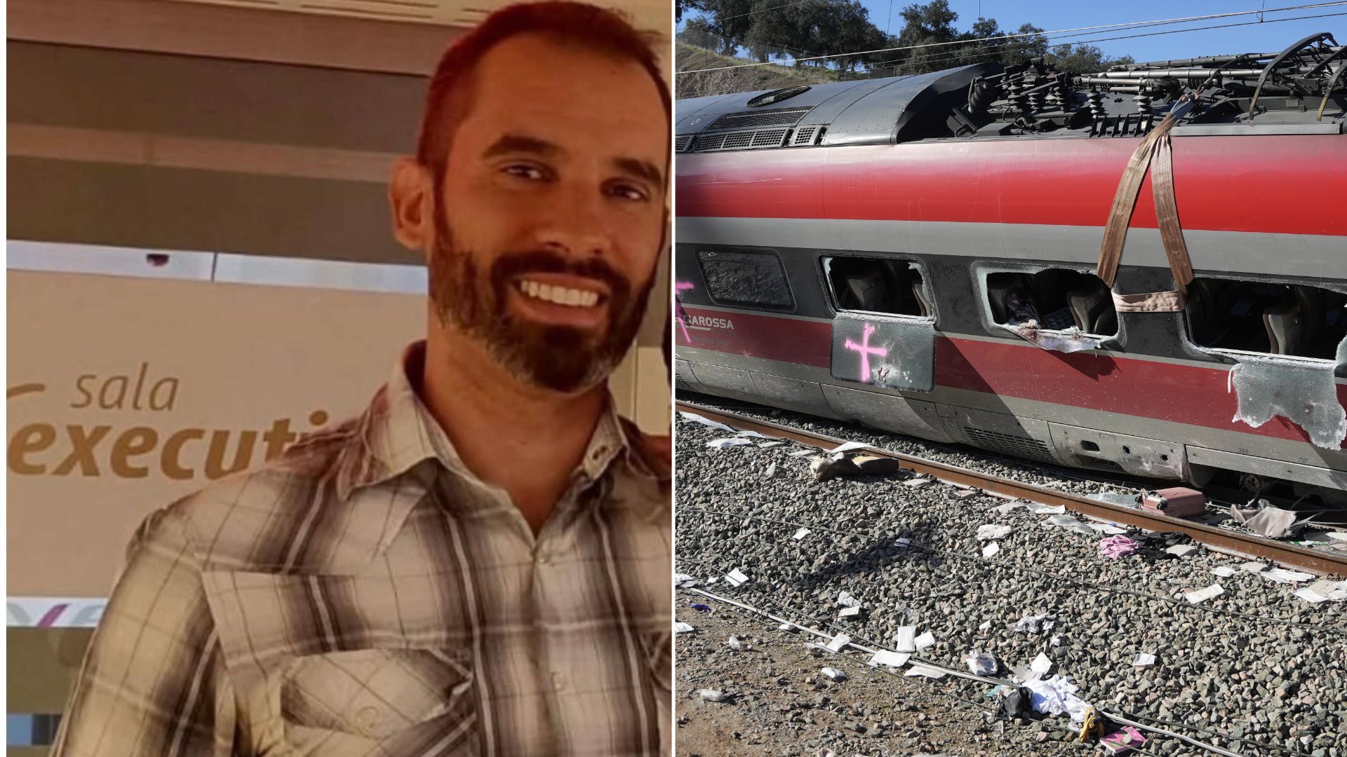 Agustín Fadón, el camarero desaparecido en el accidente de Adamuz que se salvó de la tragedia de Angrois