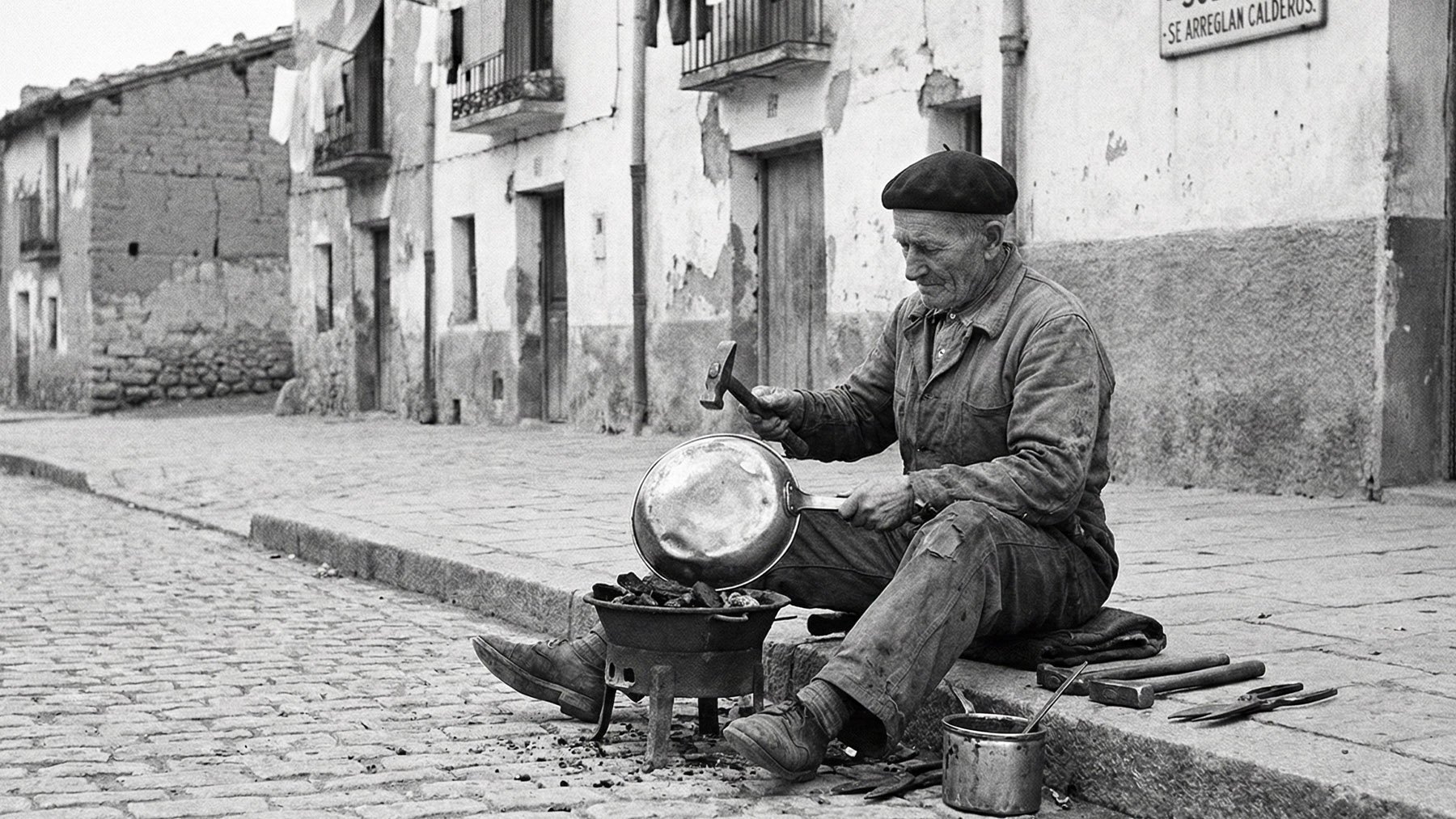 Durante la posguerra se veían por todas partes, pero hoy casi nadie practica este habilidoso oficio en España