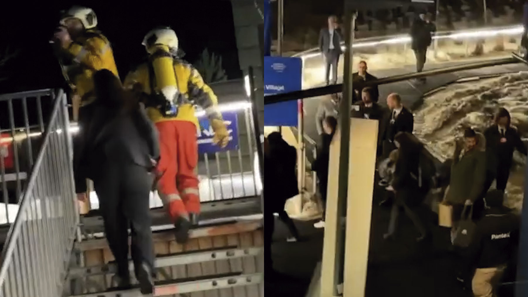 Desalojan el centro de congresos del Foro de Davos por un incendio