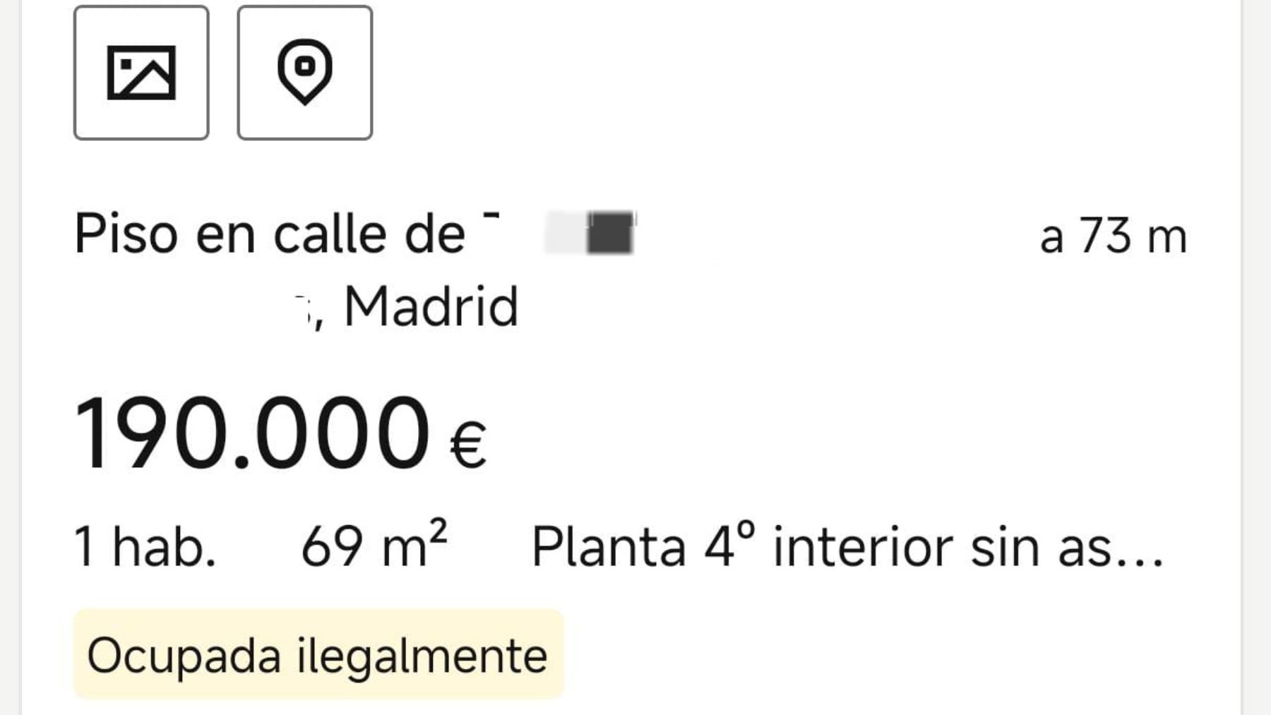 Las viviendas okupadas a la venta en Idealista se dispararon casi un 5% de octubre a diciembre