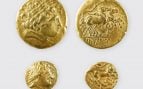 Arqueólogos encuentran dos monedas de oro celta, hallazgo monedas de oro celta en Suiza, estateros en Suiza, arqueología hallazgo de monedas de estatero, qué son los estateros celtas, descubren hundidas monedas de hace 2.300 años.