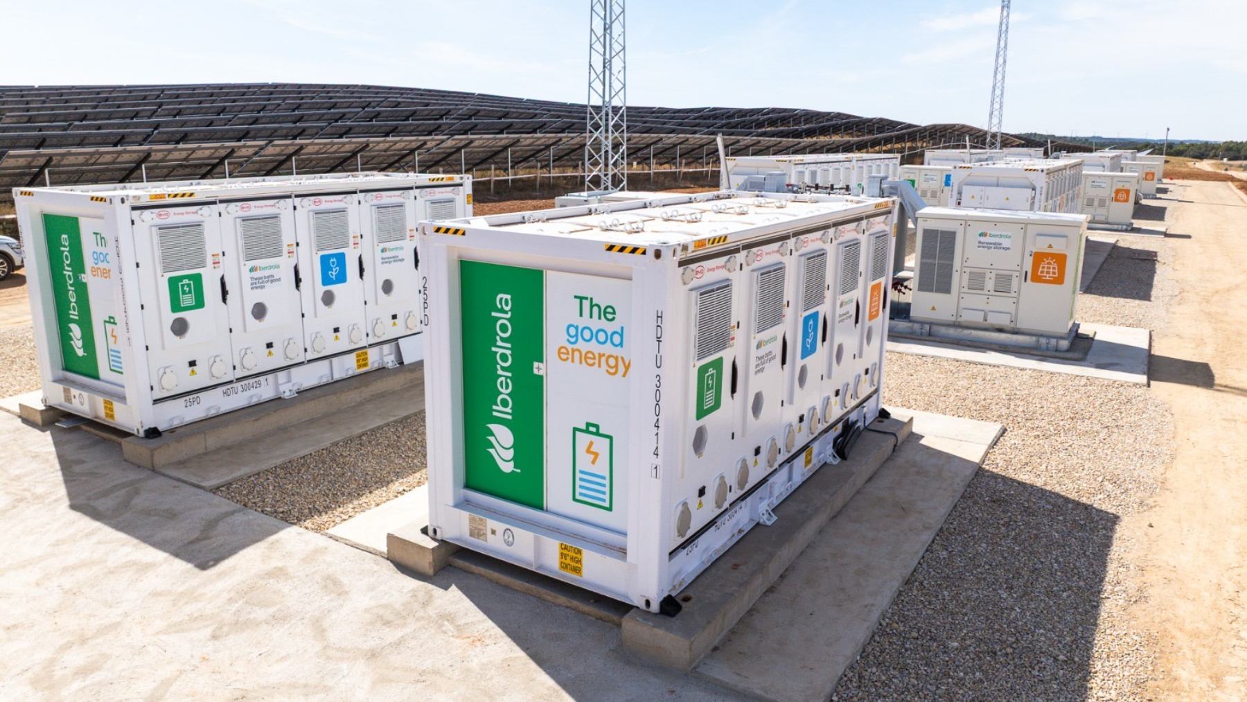 Iberdrola estrena las baterías para energías renovables más grandes de España 