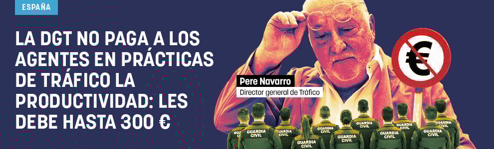 La DGT no paga a los agentes en prácticas de Tráfico la productividad: les debe hasta 300 €