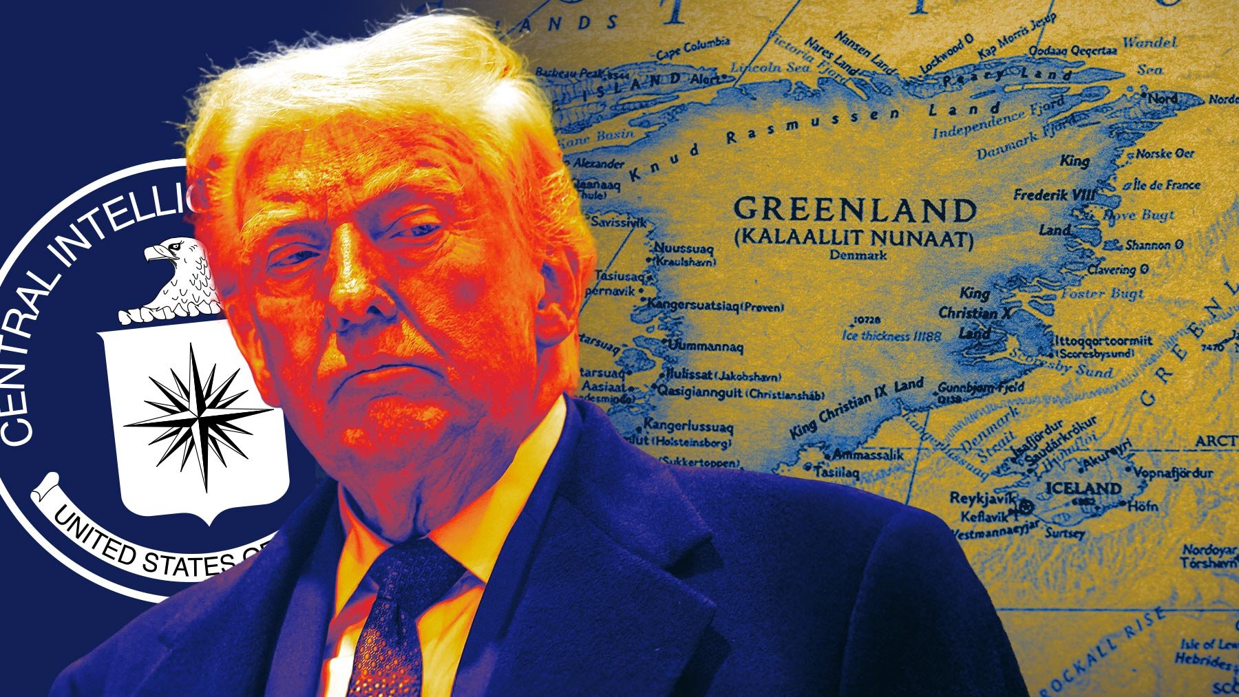 El verdadero interés de Trump en Groenlandia al descubierto en un informe secreto de la CIA de los años 70
