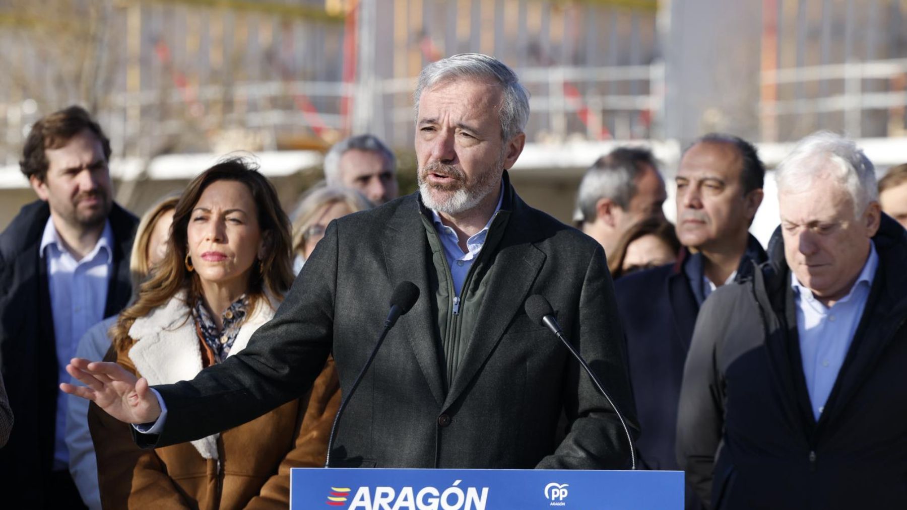 Jorge Azcón, candidato del PP a la Presidencia de Aragón. (PP)