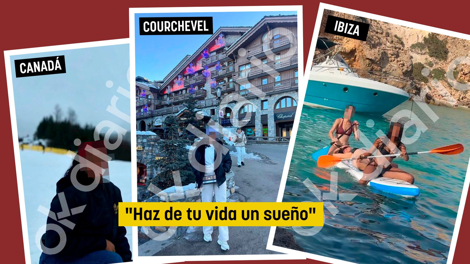 La ex empleada pasó la Navidad en la exclusiva estación de esquí de Courchevel sólo 15 días antes de denunciarle: Haz de tu vida un sueño