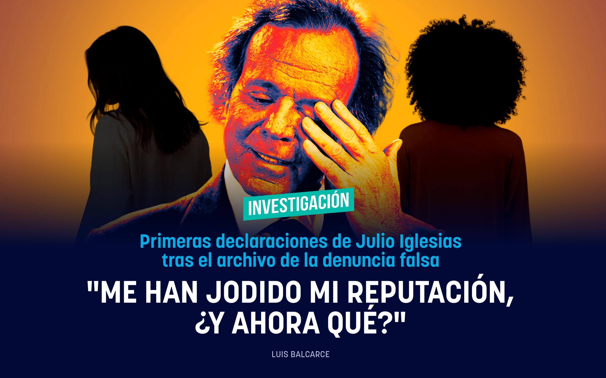 Primeras declaraciones de Julio Iglesias tras el archivo de la denuncia falsa: Me han jodido mi reputación, ¿y ahora qué?