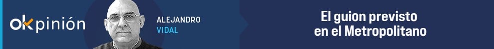 El guion previsto en el Metropolitano