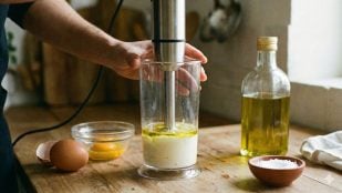 Preparación de mayonesa