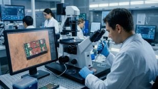 Científicos crean robots autónomos más pequeños que un grano de sal