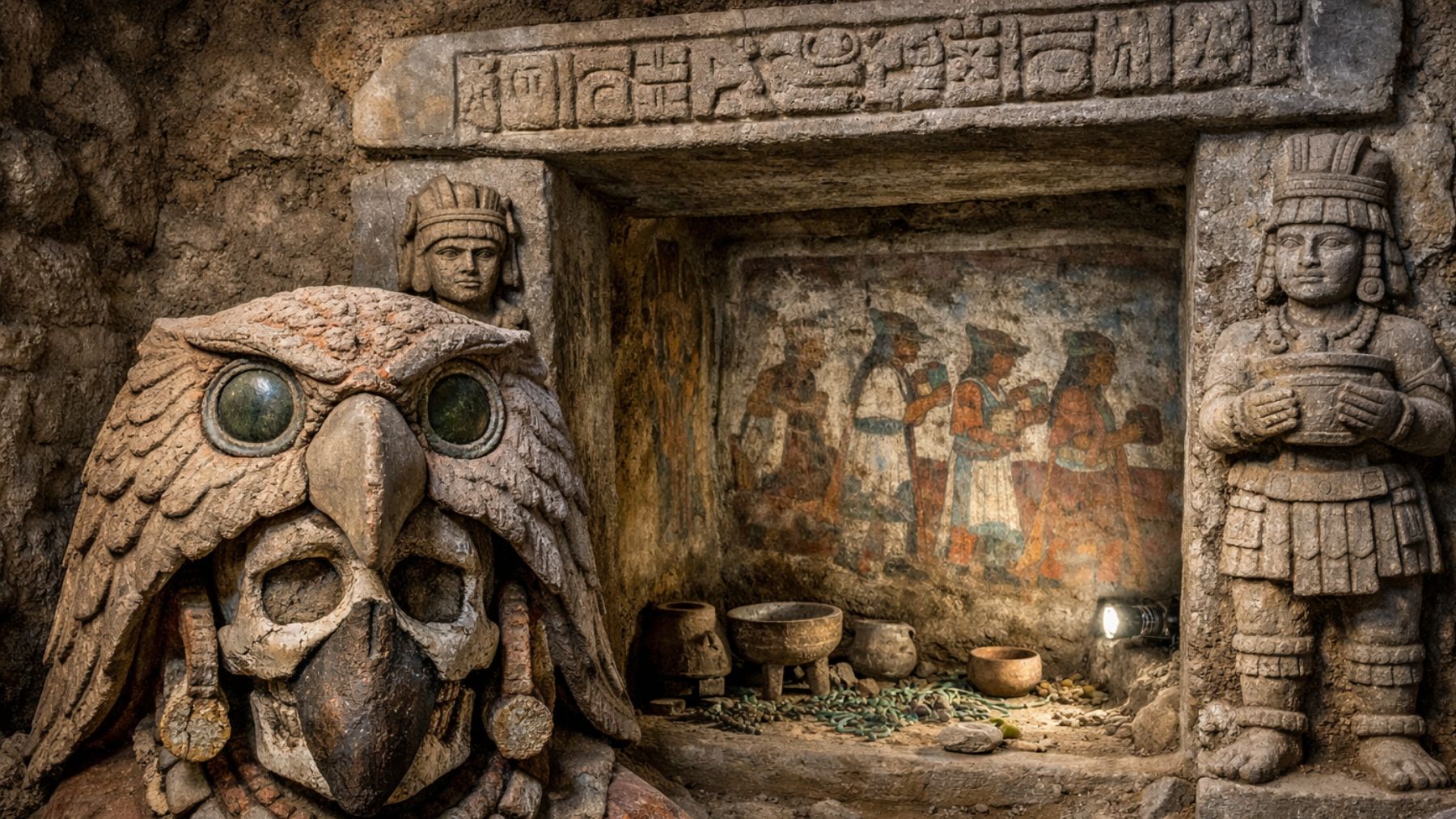 Los arqueólogos no dan crédito: encuentran una tumba zapoteca de 1.400 años y hablan del