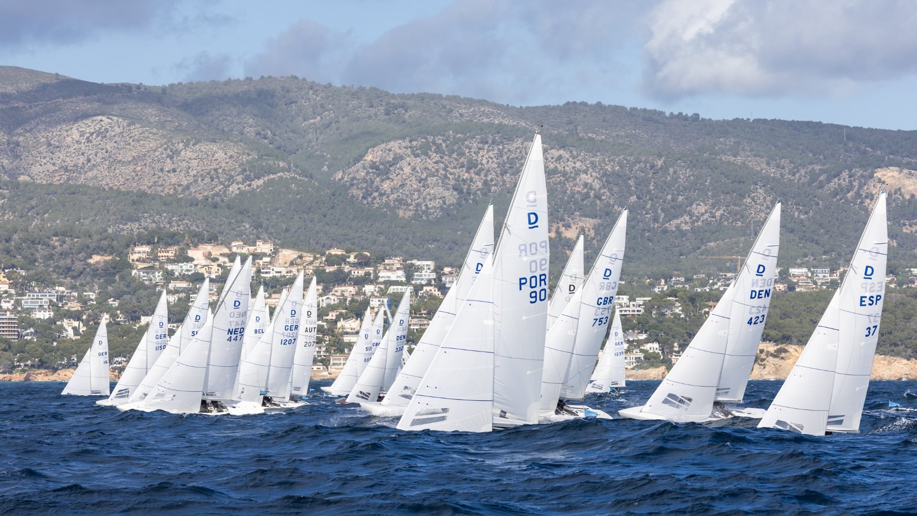 Un momento de la regata.