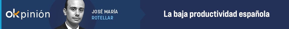La baja productividad española
