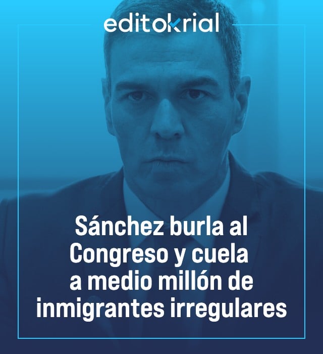 Sánchez burla al Congreso y cuela a medio millón de inmigrantes irregulares