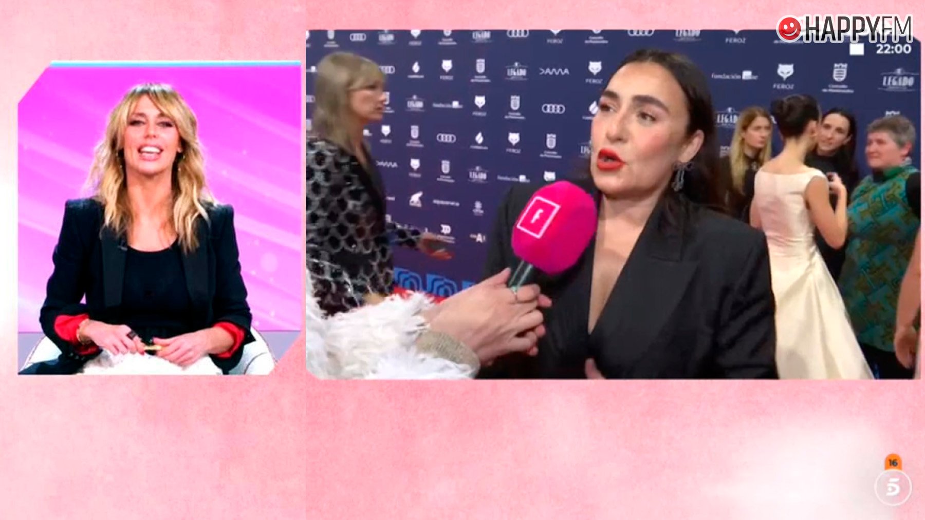 Candela Peña mete en un lío a Emma García en un directo en