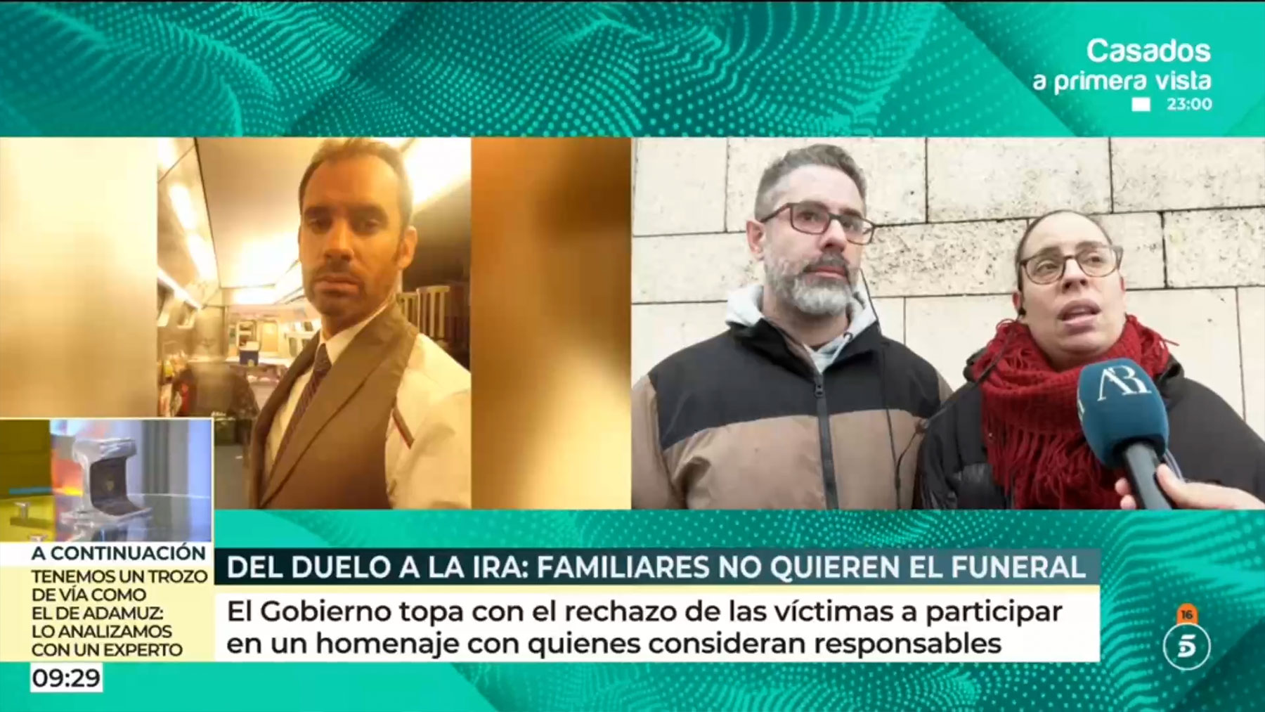 Las familias de Adamuz acusan al Gobierno de negligencia criminal: Los han asesinado