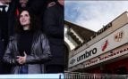 Isabel Díaz Ayuso y el Estadio de Vallecas. (Getty Images)